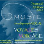 Invitation au Voyage Vocal, samedi 29 mars 2025